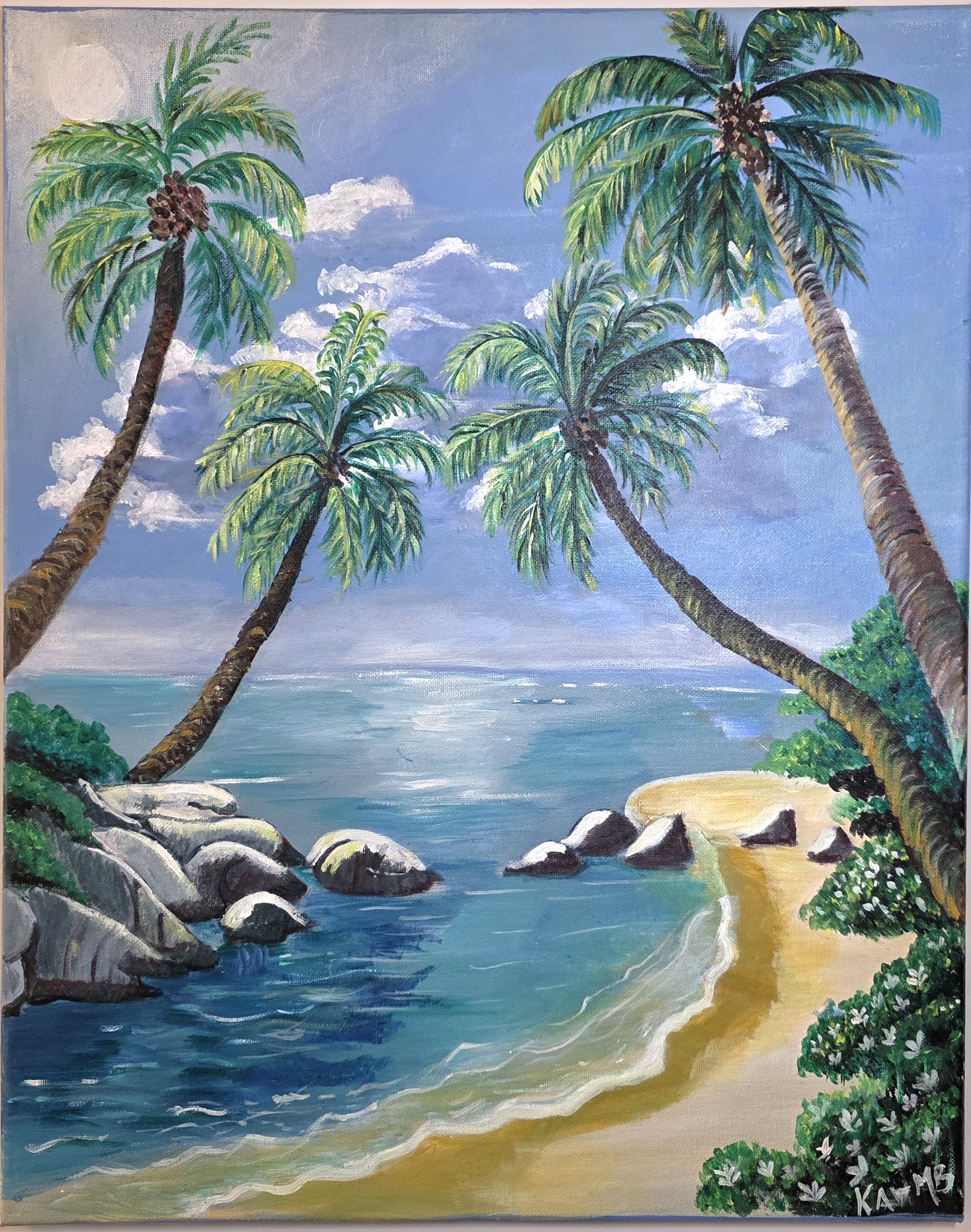Radiant Brilliance of The Beach