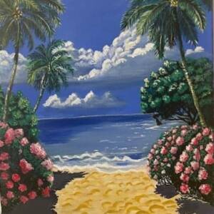Sun-kissed Moments By The Shore