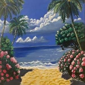 Sun-kissed Moments By The Shore